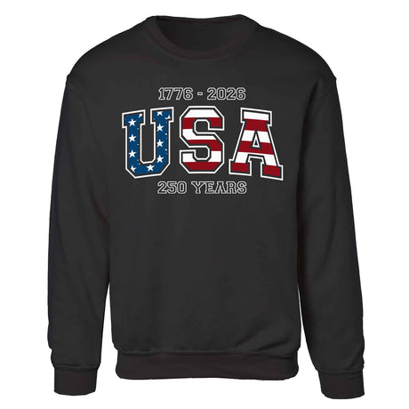 USA 250 Years Flag Sweatshirt - SGT GRIT