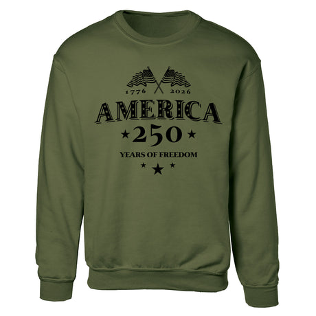 America 250 Years of Freedom Sweatshirt - SGT GRIT