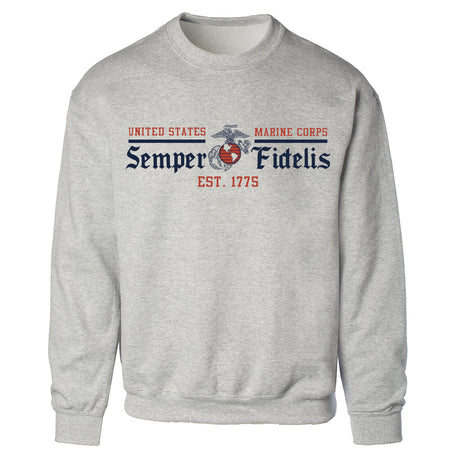 USMC Semper Fidelis Sweatshirt - SGT GRIT