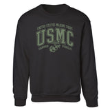 USMC Bold Collegiate Sweatshirt - SGT GRIT