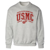 USMC Bold Collegiate Sweatshirt - SGT GRIT