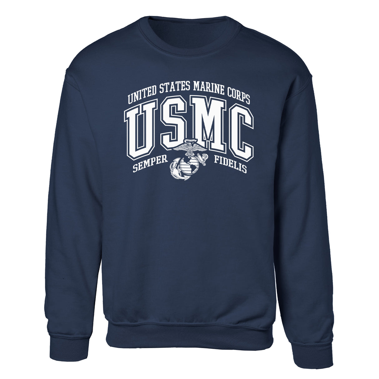 USMC Bold Collegiate Sweatshirt - SGT GRIT