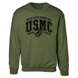 USMC Bold Collegiate Sweatshirt - SGT GRIT