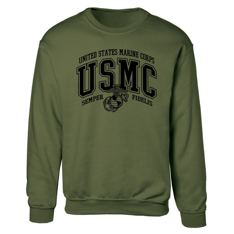 USMC Bold Collegiate Sweatshirt - SGT GRIT