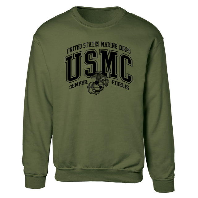 USMC Bold Collegiate Sweatshirt - SGT GRIT