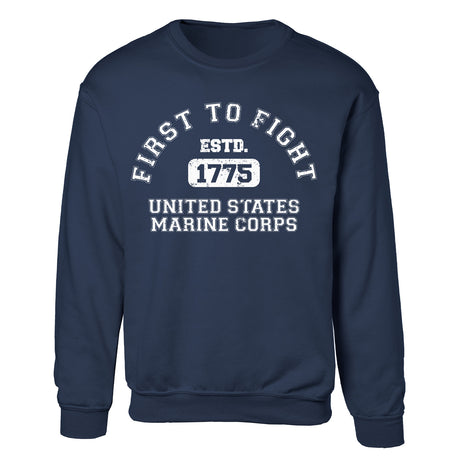 First to Fight Collegiate USMC Sweatshirt - SGT GRIT