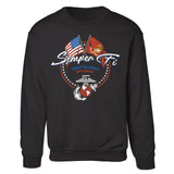 Semper Fi Crossed Flags Sweatshirt - SGT GRIT