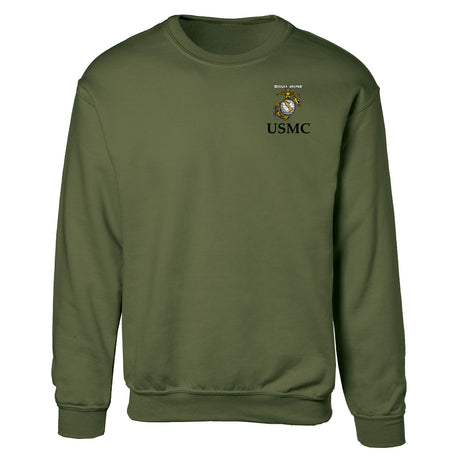 Old School Eagle, Globe, and Anchor Sweatshirt - SGT GRIT