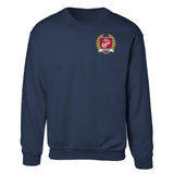 Collegiate Left Chest Crest Sweatshirt - SGT GRIT