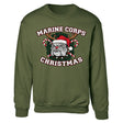 USMC Christmas Bulldog Sweatshirt - SGT GRIT