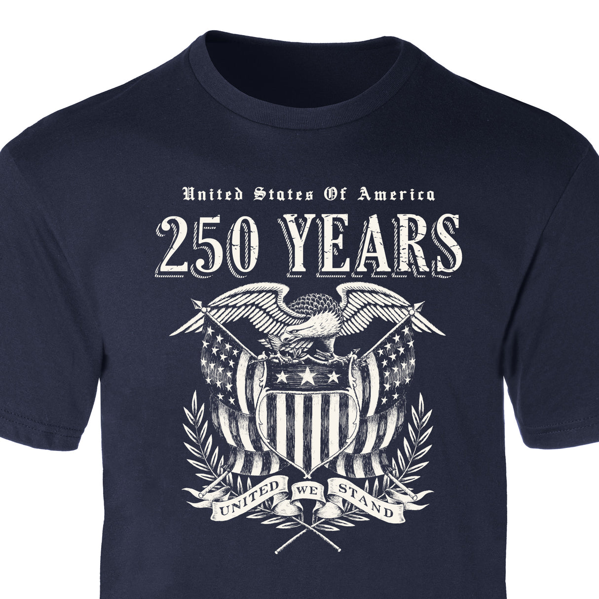 250 Years United We Stand T-Shirt - SGT GRIT