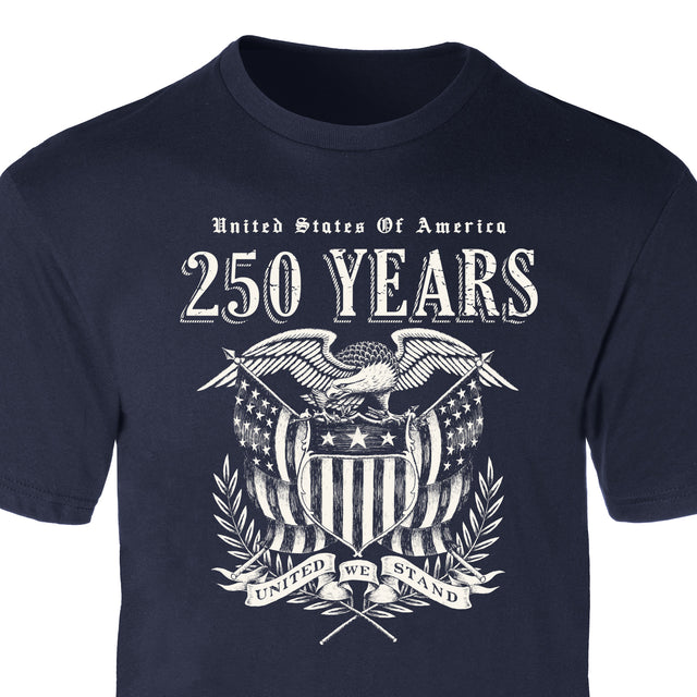 250 Years United We Stand T-Shirt - SGT GRIT