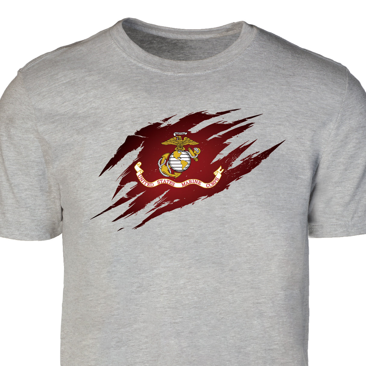 USMC Flag Tear Away T-Shirt - SGT GRIT
