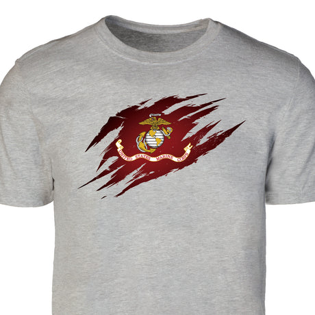 USMC Flag Tear Away T-Shirt - SGT GRIT