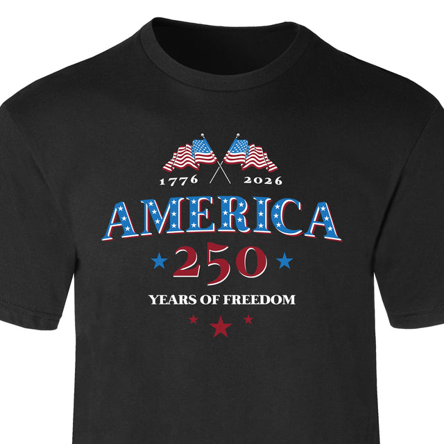 America 250 Years of Freedom T-Shirt - SGT GRIT