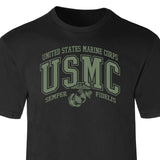 USMC Bold Collegiate T-Shirt - SGT GRIT