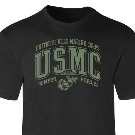 USMC Bold Collegiate T-Shirt - SGT GRIT