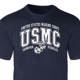 USMC Bold Collegiate T-Shirt - SGT GRIT