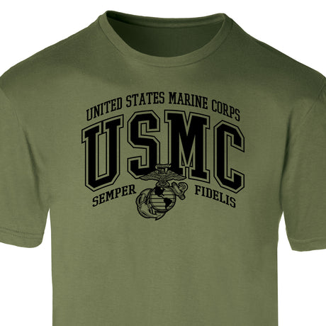 USMC Bold Collegiate T-Shirt - SGT GRIT