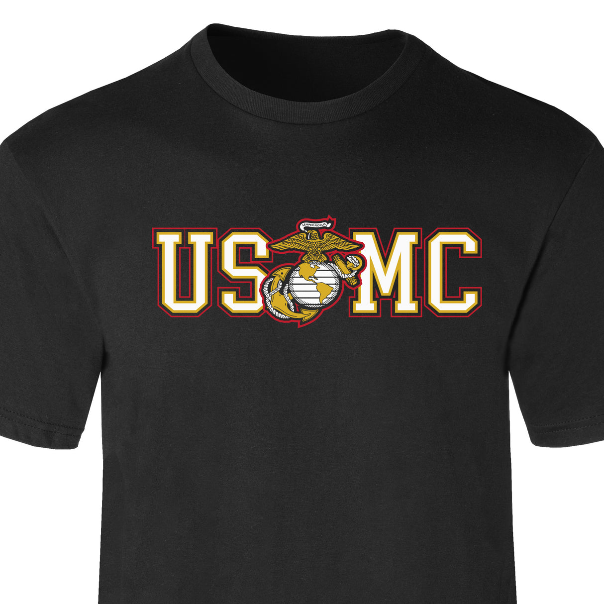 USMC Collegiate EGA T-Shirt - SGT GRIT