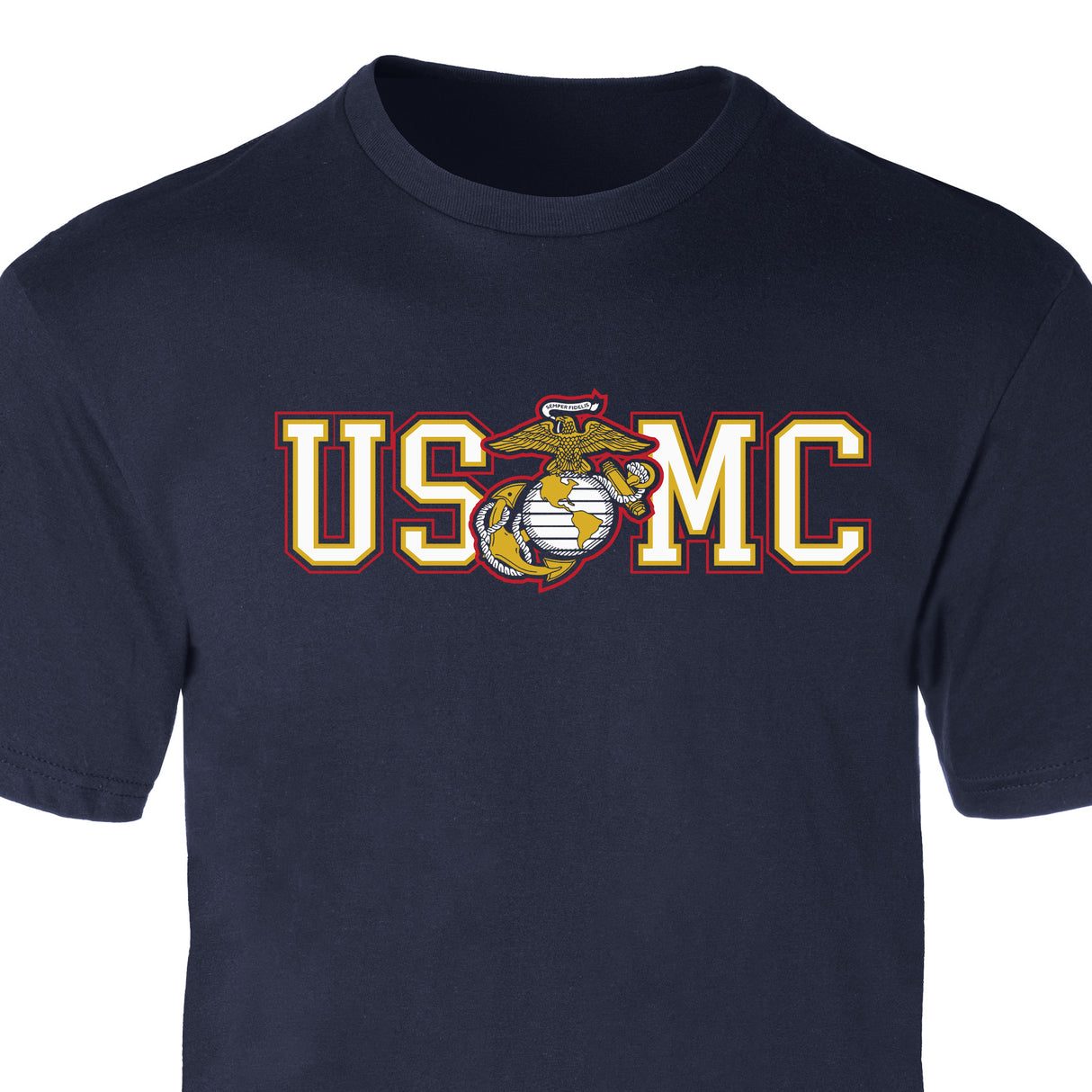 USMC Collegiate EGA T-Shirt - SGT GRIT