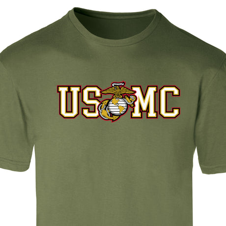 USMC Collegiate EGA T-Shirt - SGT GRIT