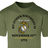 My Other Birthday Marine Corps T-Shirt - SGT GRIT