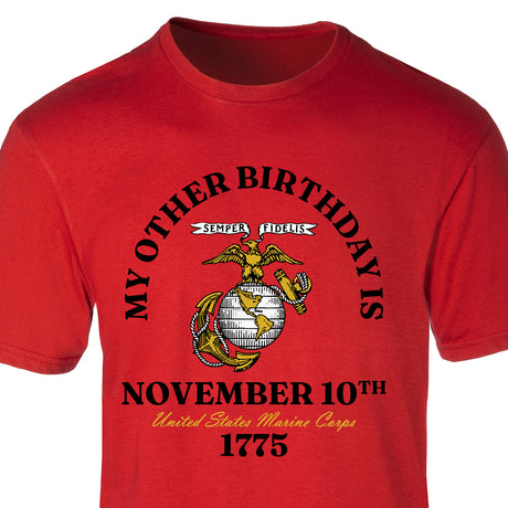 My Other Birthday Marine Corps T-Shirt - SGT GRIT