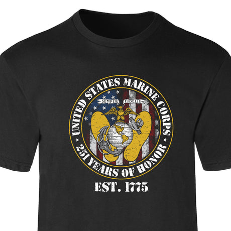 USMC 251st Birthday T-Shirt - SGT GRIT