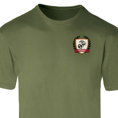 USMC Collegiate Crest T-shirt - SGT GRIT