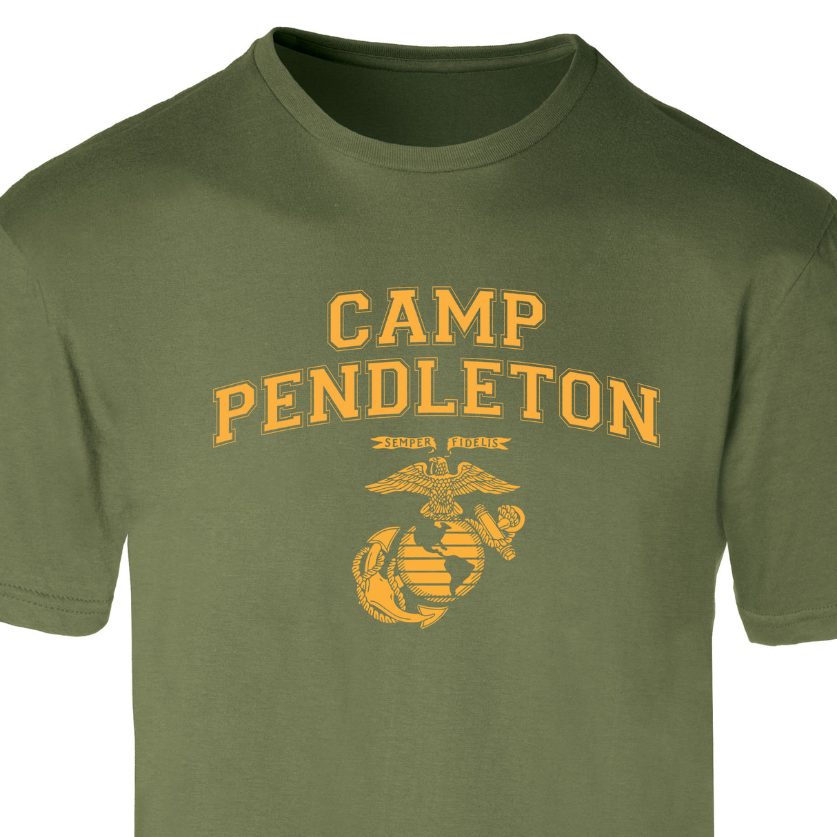 Marine Corps Base Collegiate EGA T-Shirt - SGT GRIT