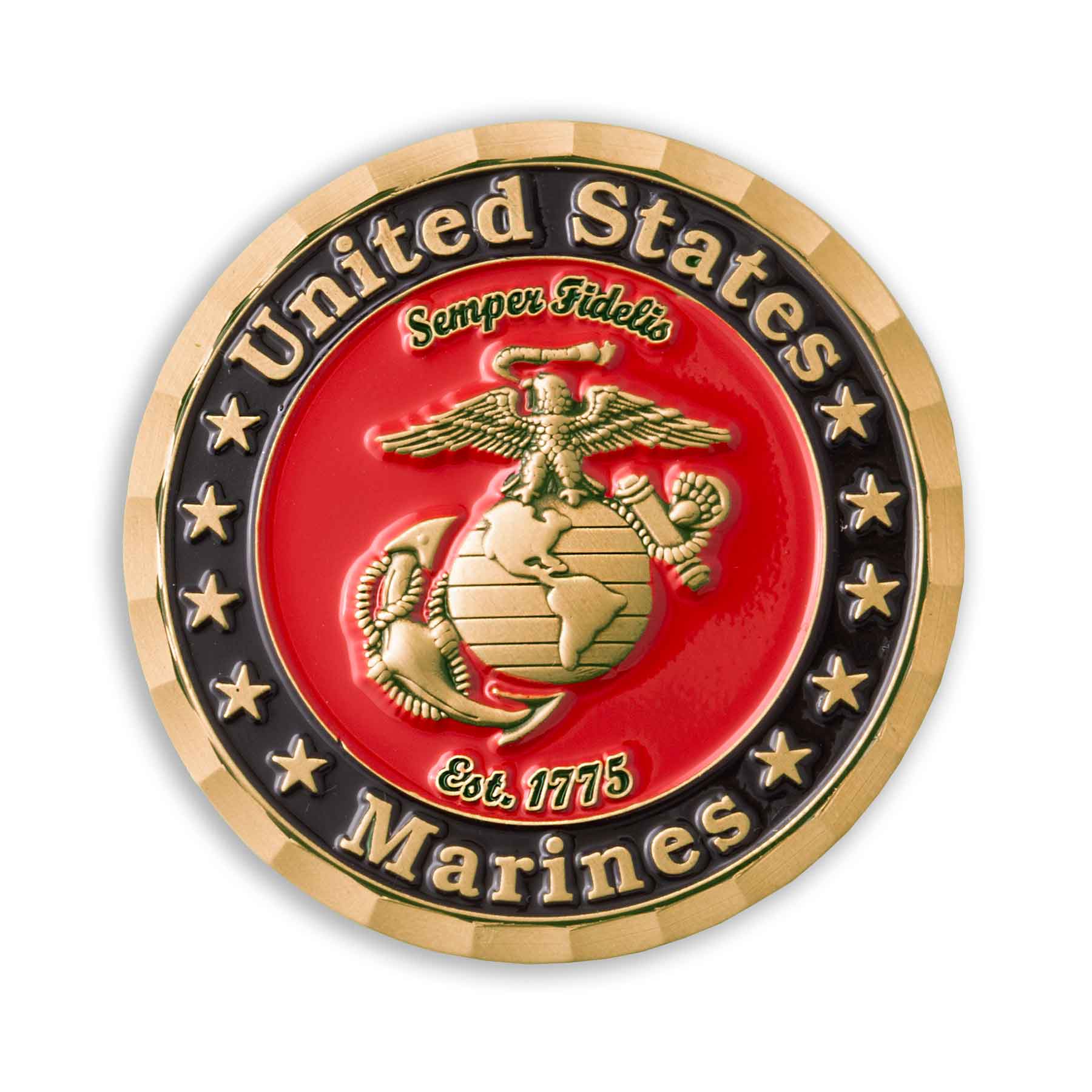 Marine Corps Personalized Challenge Coin – SGT GRIT