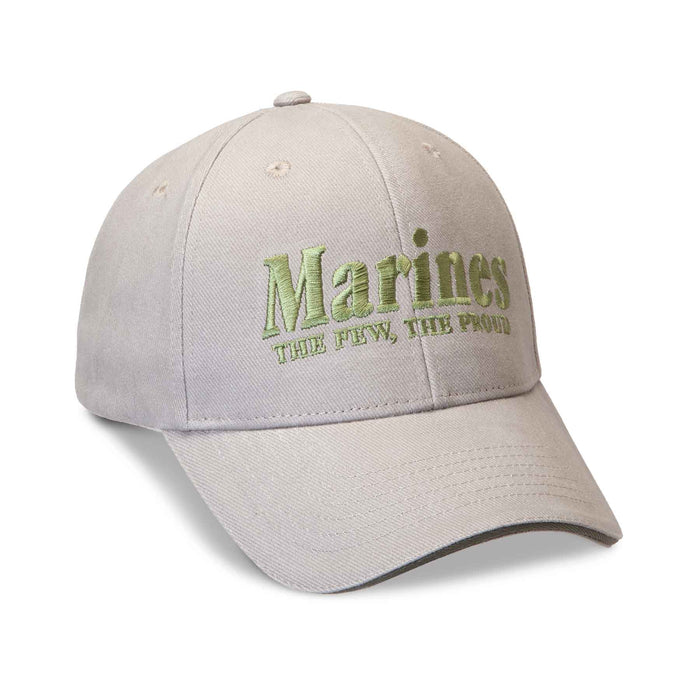 The Few, The Proud Marines Hat- Grey - SGT GRIT