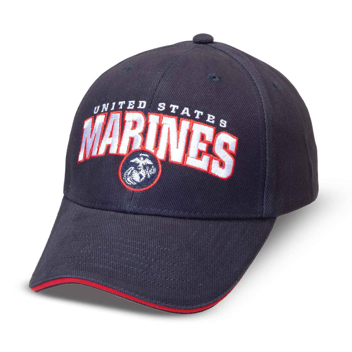 Eagle, Globe, and Anchor Marines Hat- Red or Black - SGT GRIT