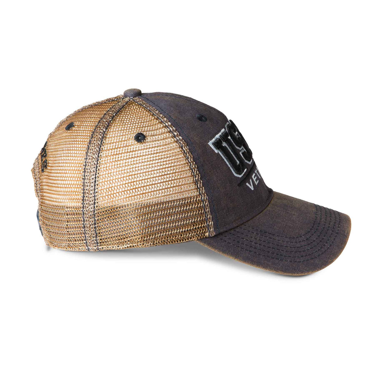 USMC Veteran Mesh Back Hat - Navy - SGT GRIT