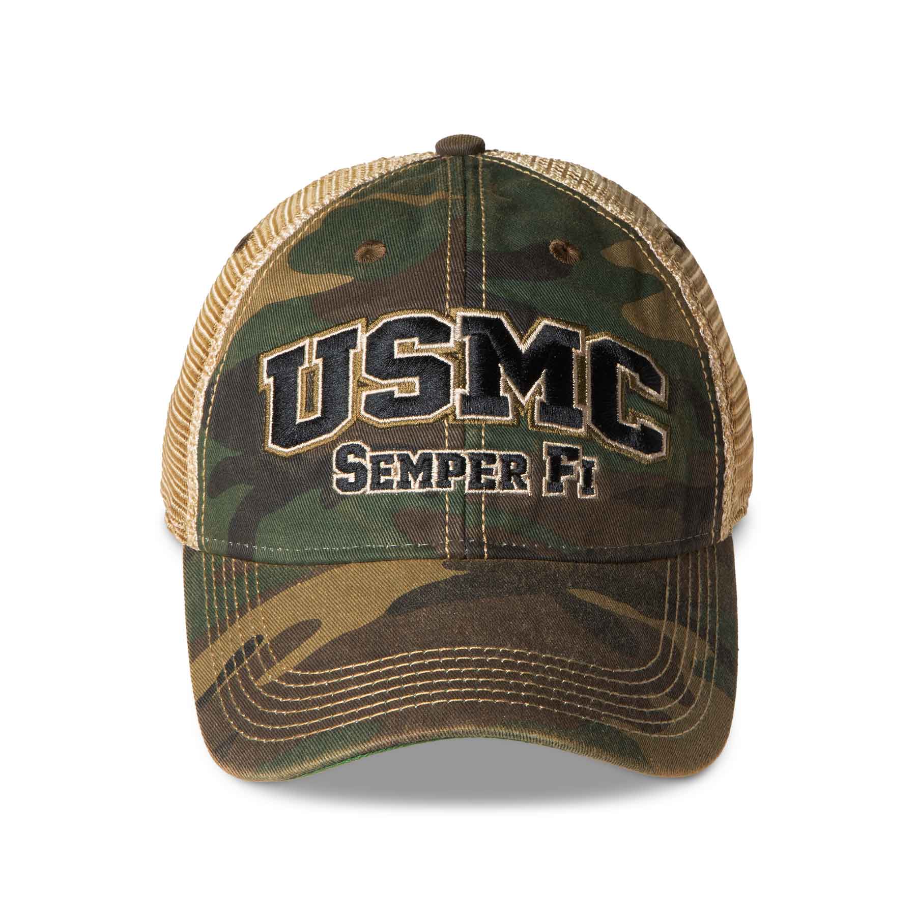 U.S. MARINES 迷彩キャップ ONE SIZE USMC Semper Fi Camo Mesh Back Hat | Marine Corps Apparel – SGT GRIT