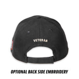 USMC Veteran Choose Your Rank Hat - Black - SGT GRIT