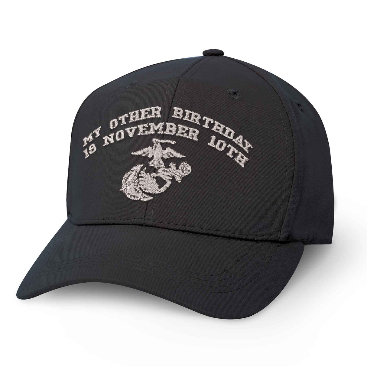 My Other Birthday Is November 10th Hat- Black