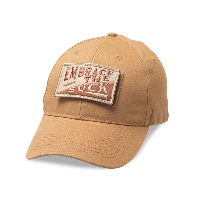 Hook & Loop Patch Hat- Personalized- Coyote Brown Personalized Covers by Sgt Grit