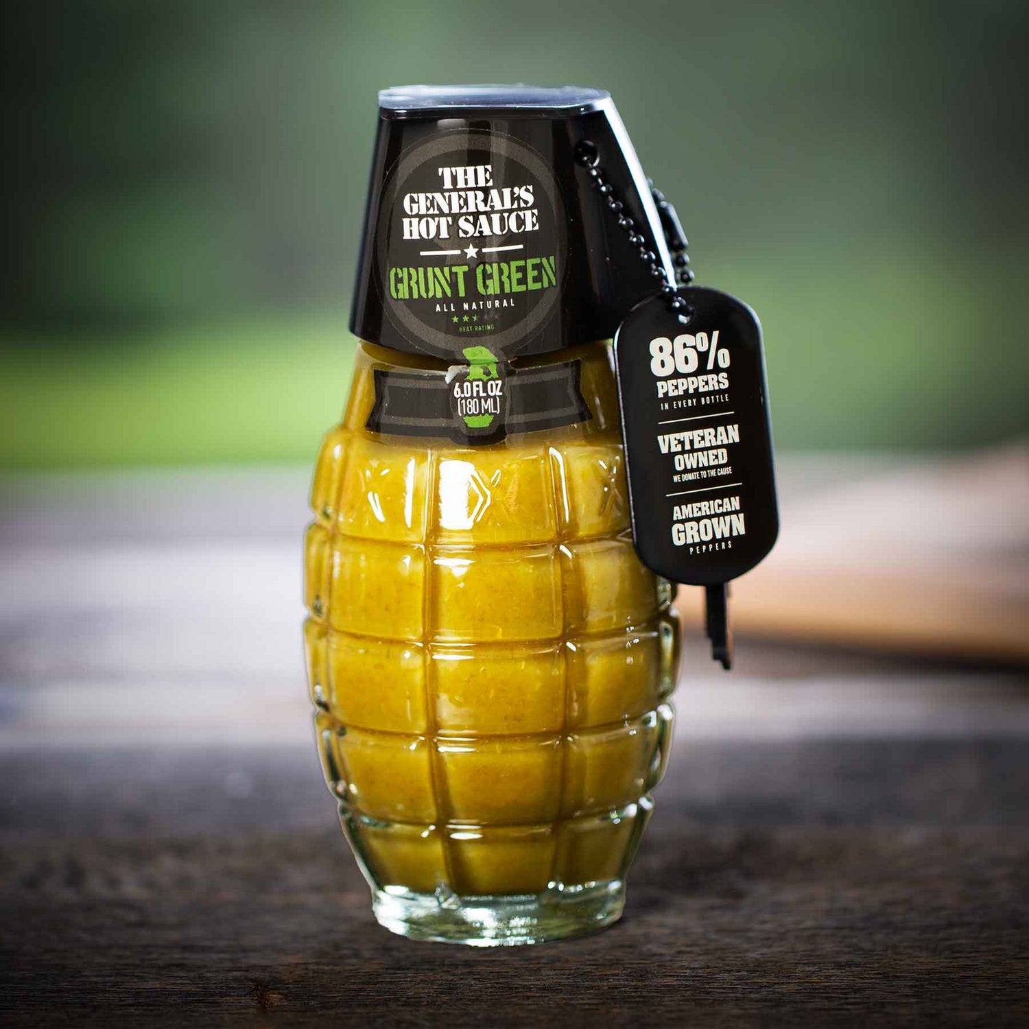 Grunt Green Hot Sauce SGT GRIT