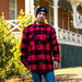 Extra Heavyweight Flannel Shirt- Red Plaid - SGT GRIT