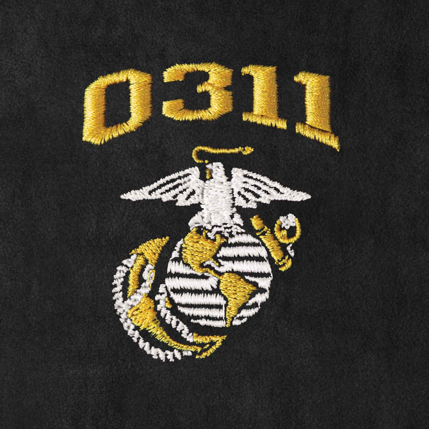 Marine Corps MOS Embroidered Fleece Full Zip – SGT GRIT