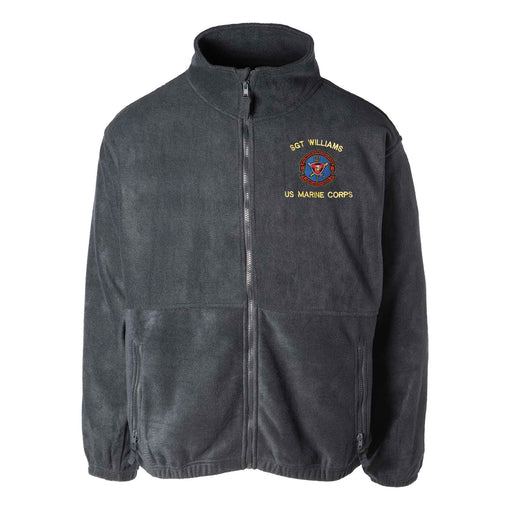 26th Marines Expeditionary Embroidered Fleece Full Zip - SGT GRIT