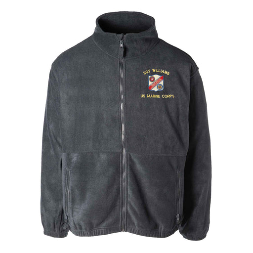 Marine Security Guard Embroidered Fleece Full Zip - SGT GRIT