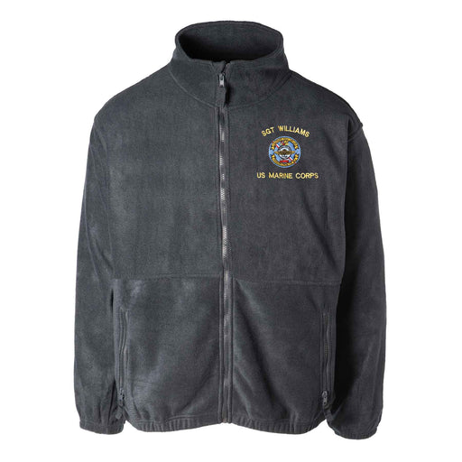2D Anglico FMF Embroidered Fleece Full Zip - SGT GRIT