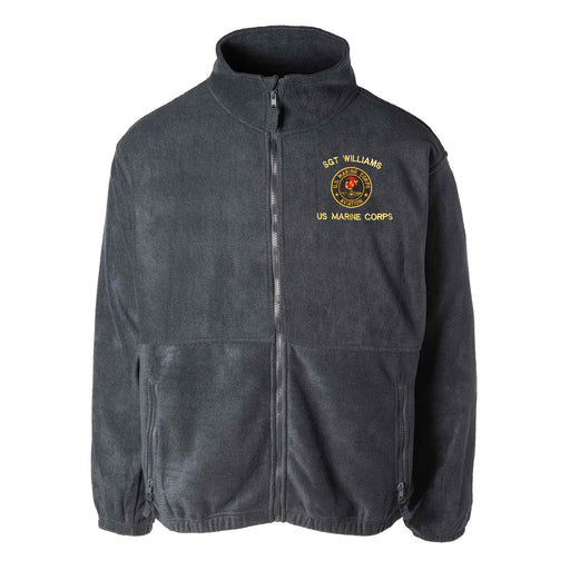 Marine Corps Aviation Embroidered Fleece Full Zip - SGT GRIT