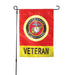 USMC Veteran Garden Flag - SGT GRIT