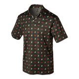 Under Armour USMC EGA Black Polo - SGT GRIT