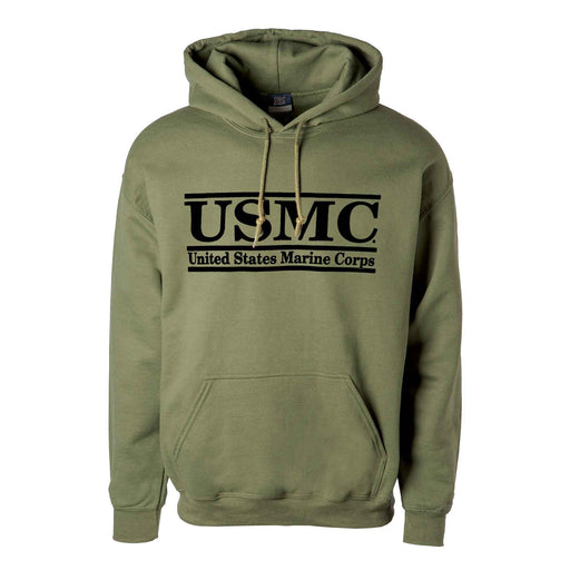 United States Marine Corps Hoodie- OD Green - SGT GRIT