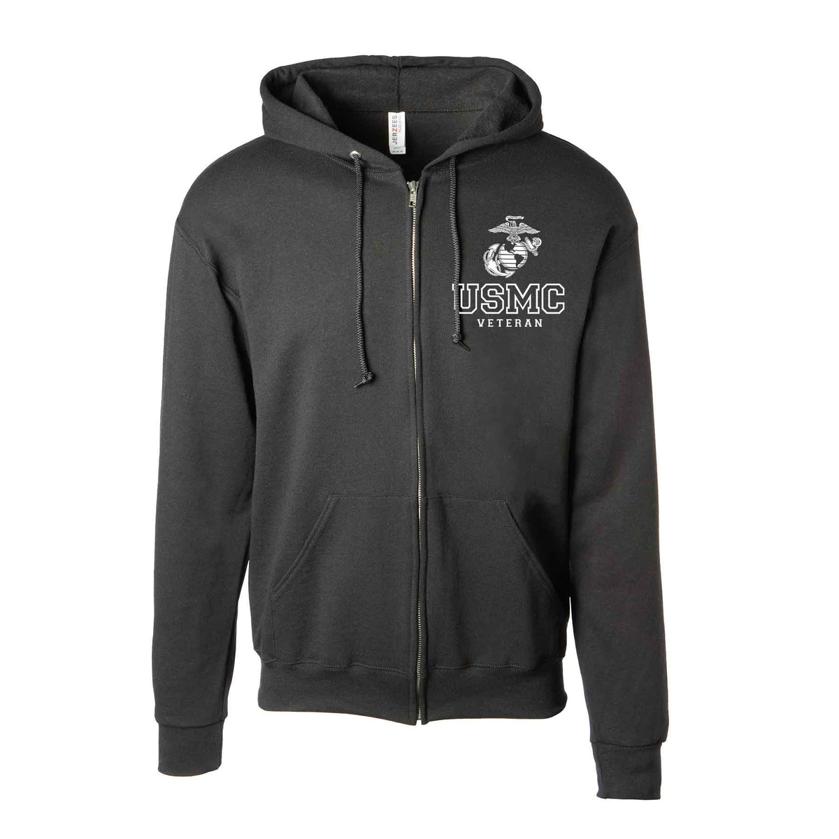 USMC Veteran Full-Zip Hoodie | Official Marine Corps Product – SGT 